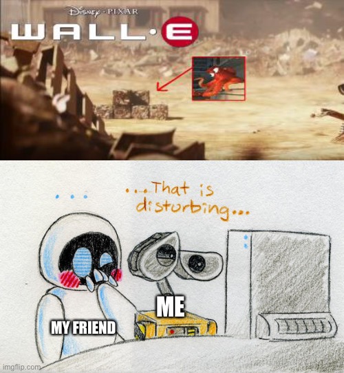 WALLE that is disturbing Imgflip