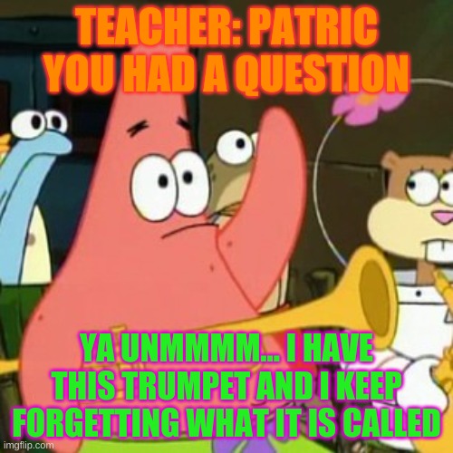 No Patrick Memes Imgflip