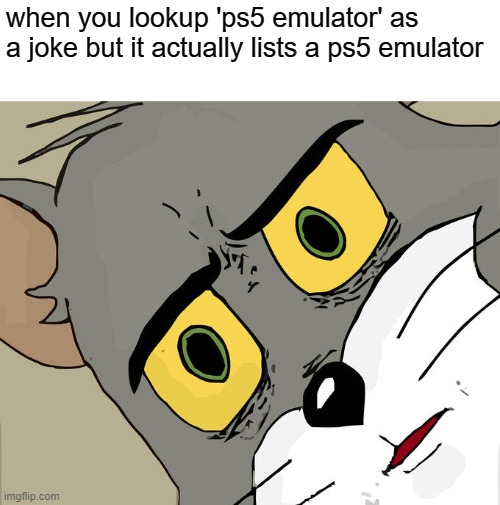 PS5 emulator Imgflip