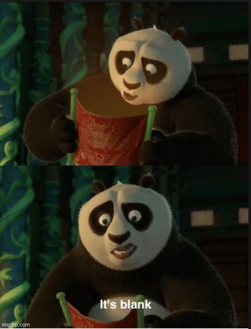 do you think this is blank Imgflip