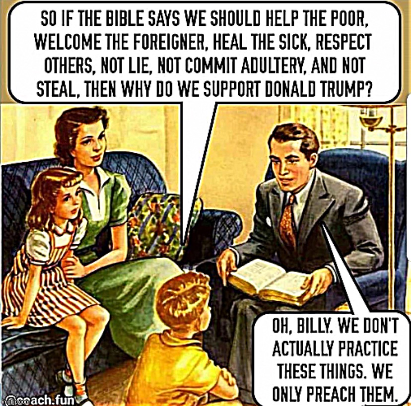 Image tagged in christian hypocrisy Imgflip