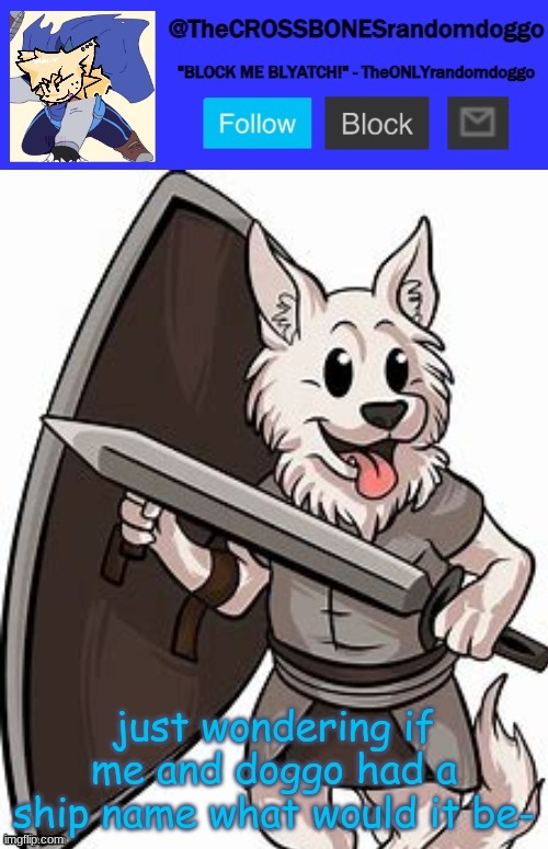 NOT SAYING I SHIP HIM WITH ME just wonndering Imgflip