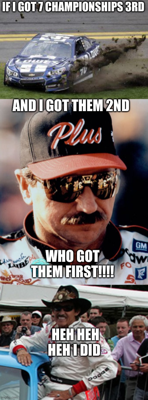 Image tagged in nascar drivers,nascar,richard petty Imgflip