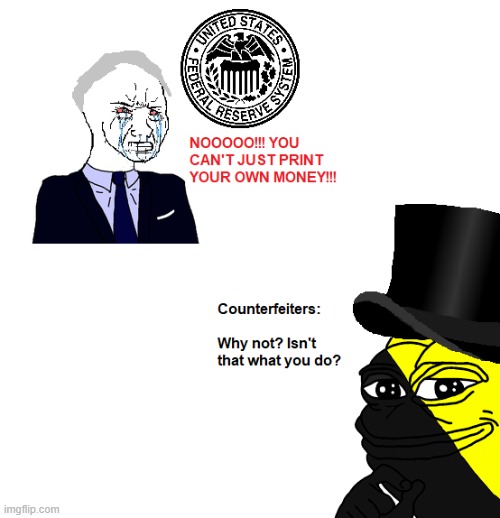 A Modest Proposal Legalize Counterfeiting Imgflip