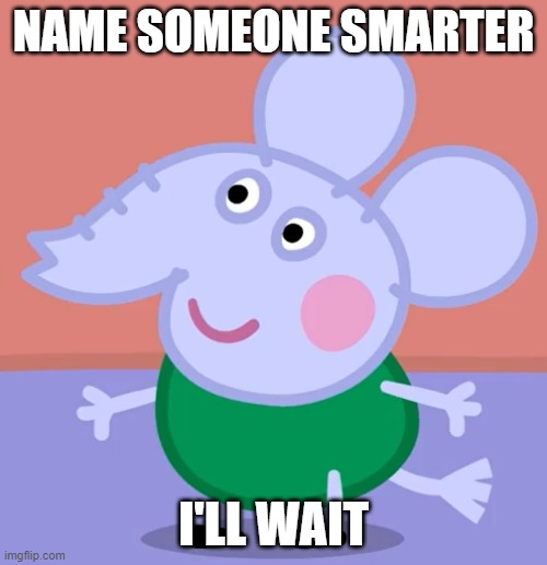 Edmond Elephant from Peppa Pig tv series Imgflip