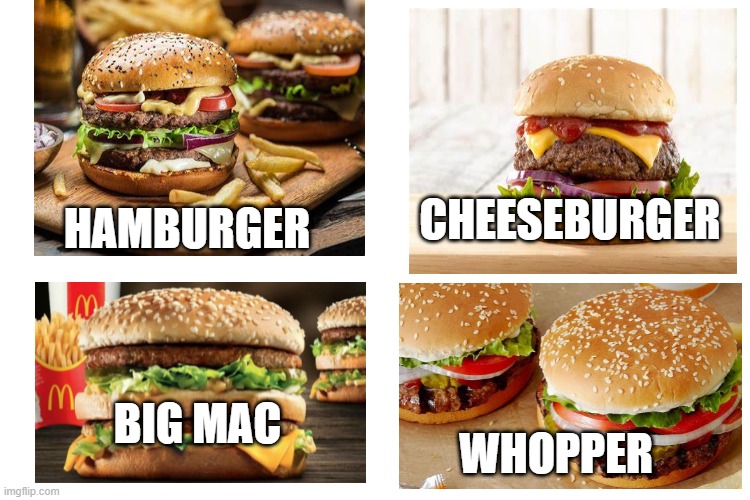 Burgers Imgflip