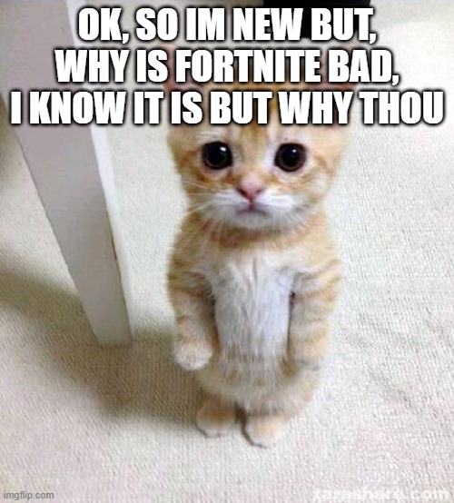 why is fortnite bad tell me reason Imgflip