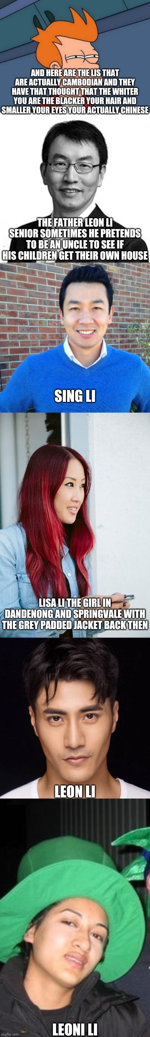 MIND YOU THE MOTHER HAS HER OWN STORE AND THE DAD IS A PROFESSOR AND