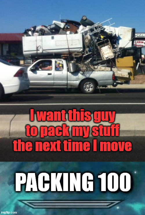 Packing Moving Funny