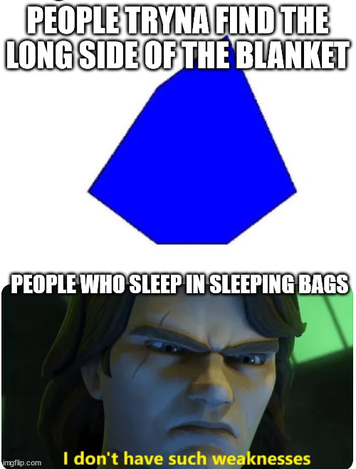 this is why sleeping bags exist Imgflip
