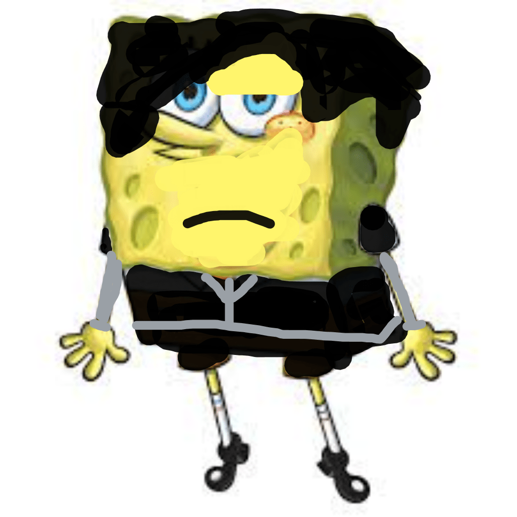 emo spongebob Blank Template Imgflip
