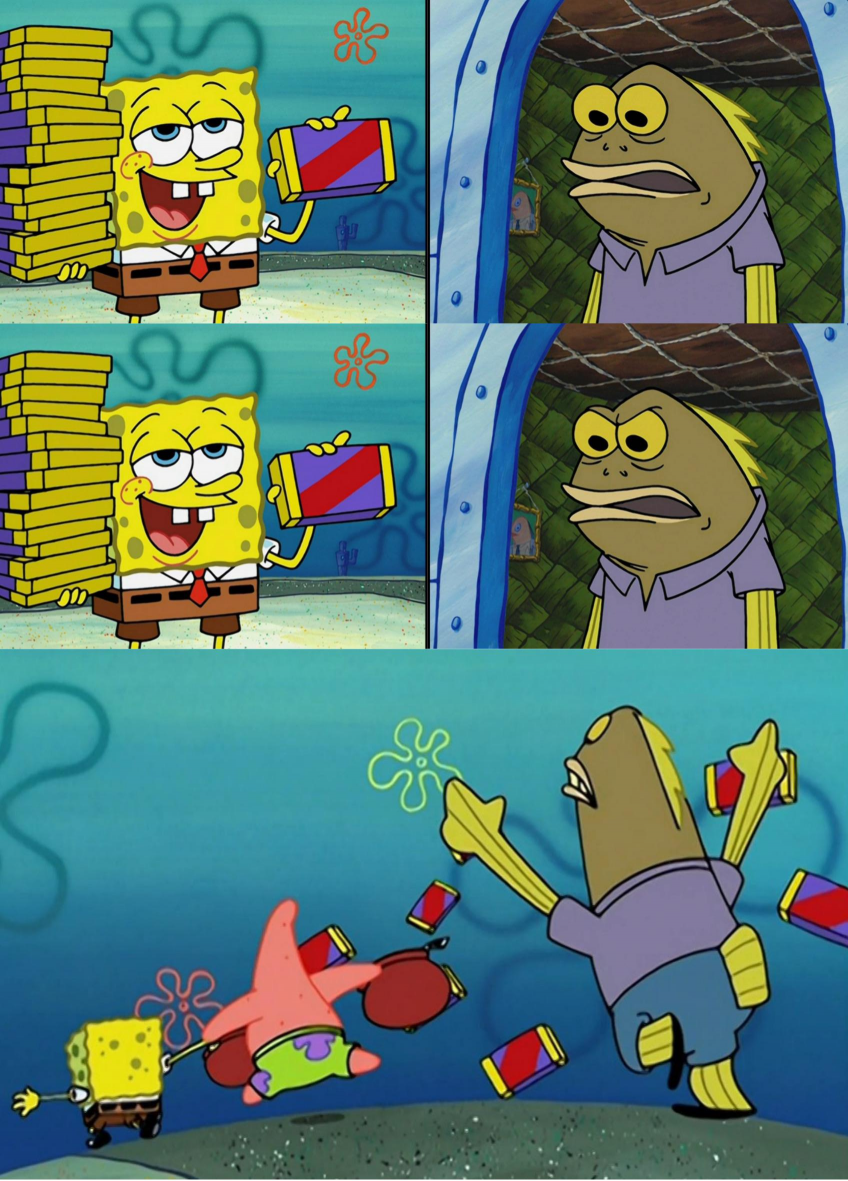 Spongebob Chocolat Bar Blank Template Imgflip