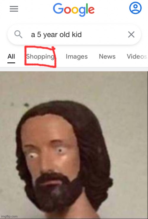 Image tagged in wide eyed jesus Imgflip