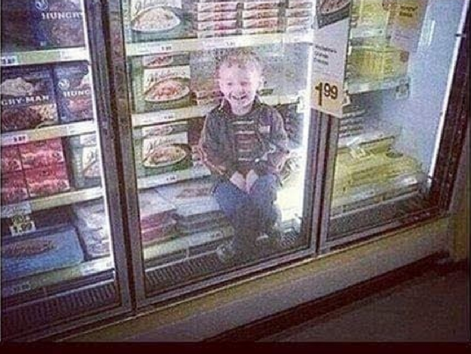 Kid in freezer Memes Imgflip
