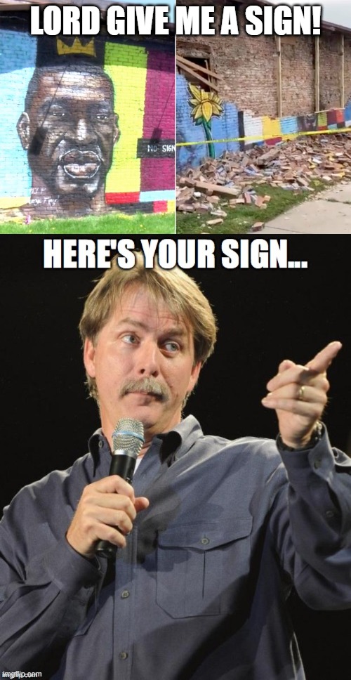 God has a dark sense of humor Imgflip