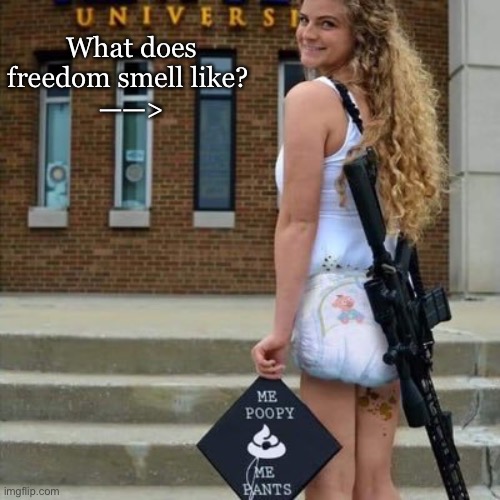 What does freedom smell like? Imgflip