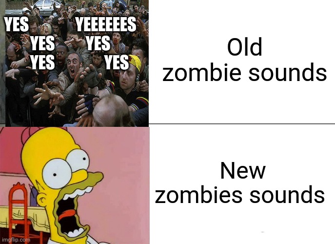 Black Ops 2 Zombies sounds vs Black Ops 4 Zombies sounds Imgflip