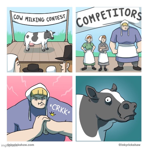 milking the cow Meme Template Piñata Farms The best meme.