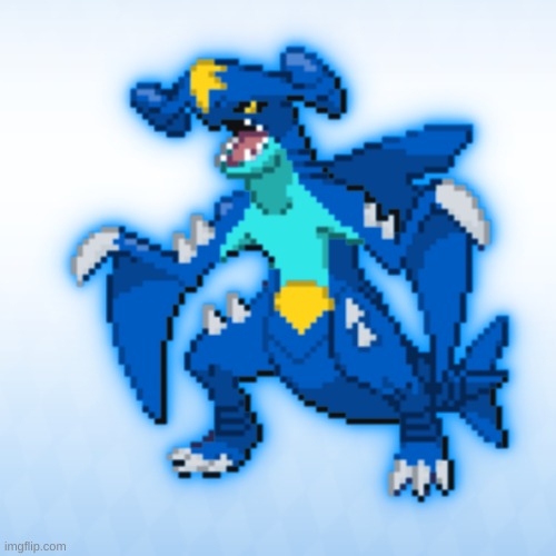 I fixed shiny garchomp by giving it gible colors Imgflip