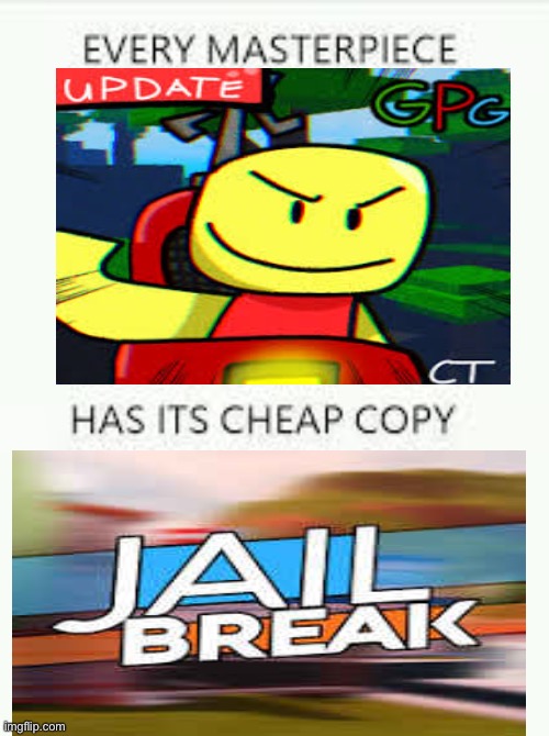 Btw the game on the top is called generic prison gaem Imgflip