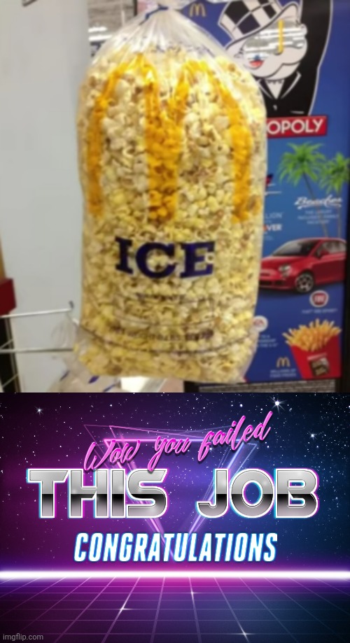 That's not ice Imgflip