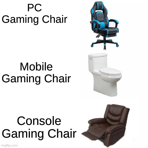 Gaming Chair Meme Quotes Viral