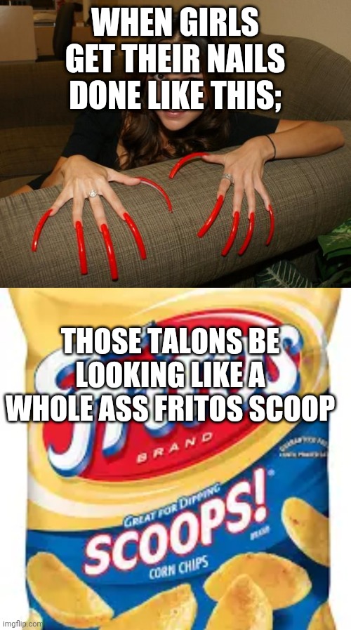 Long nails Imgflip