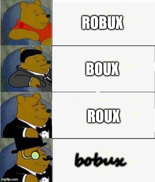 The names of robux Imgflip