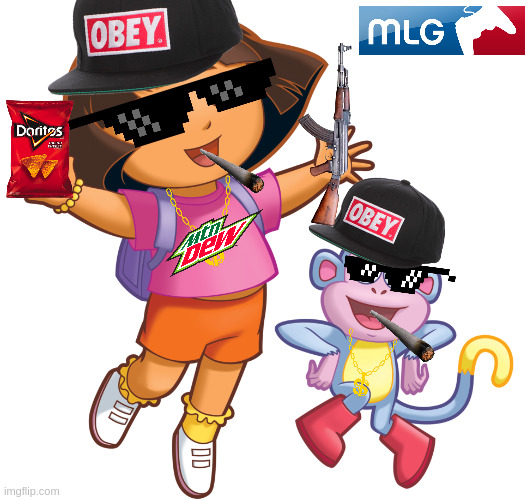 Dora The Explorer Boots Meme