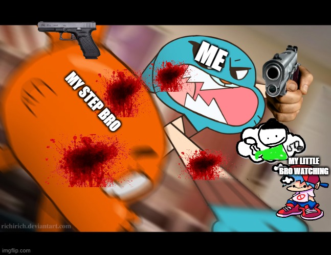 gumball punch Imgflip