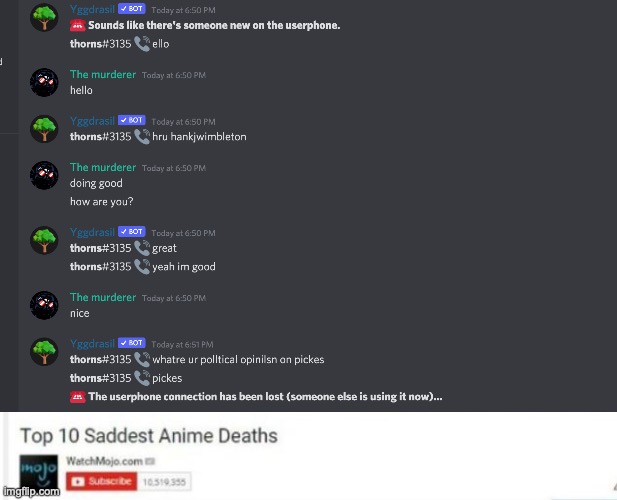 top 10 saddest anime deaths Imgflip