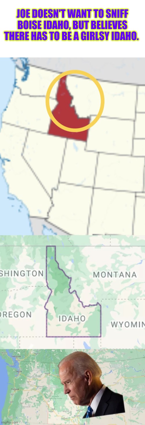 Idaho Montana Border