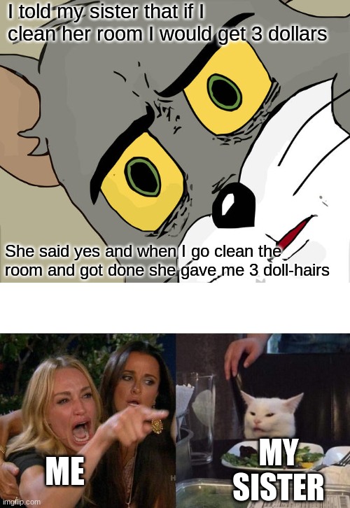 dollars sounds like dollhairs say it see it for your self Imgflip