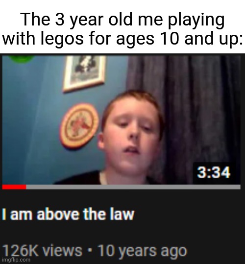 Playing with legos Imgflip