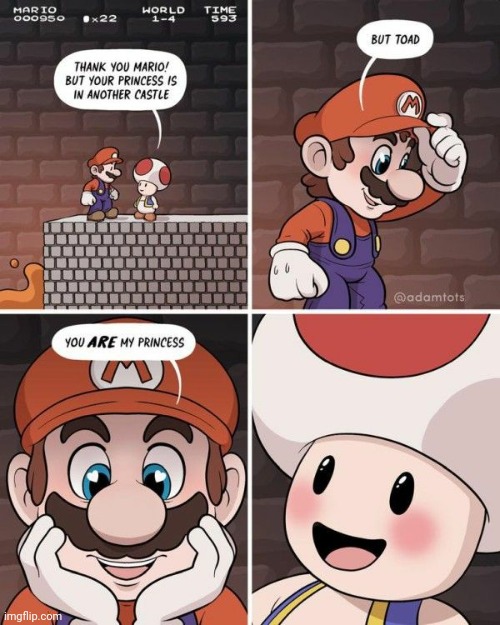 PEACH ISN'T GONNA BE HAPPY Imgflip