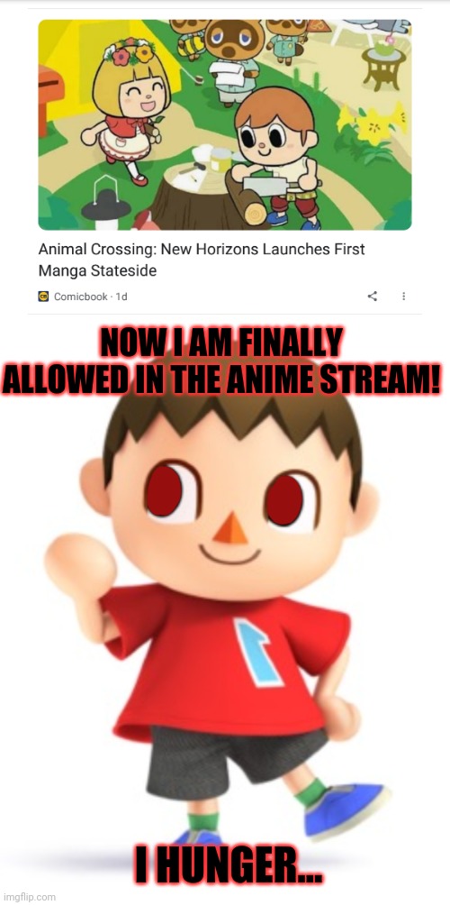 Animal crossing is now a manga! Imgflip