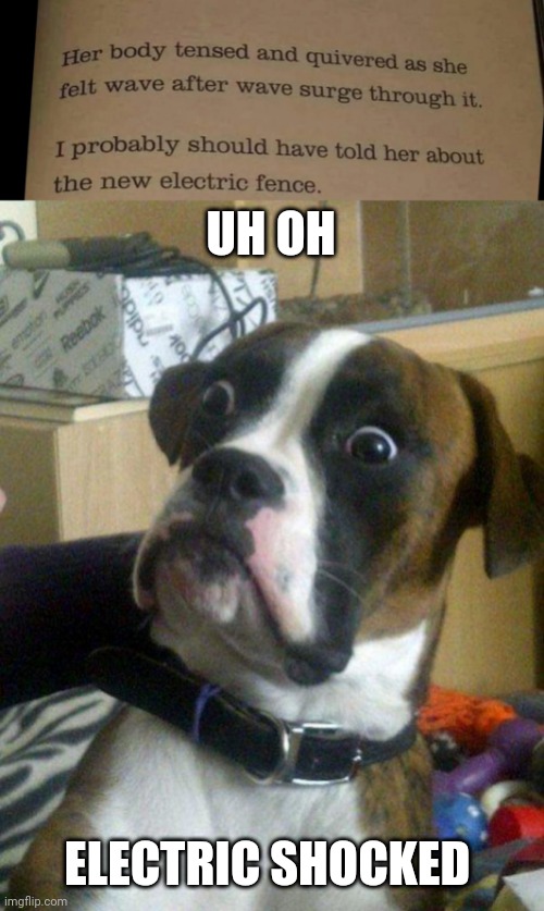 Electric shocked Imgflip