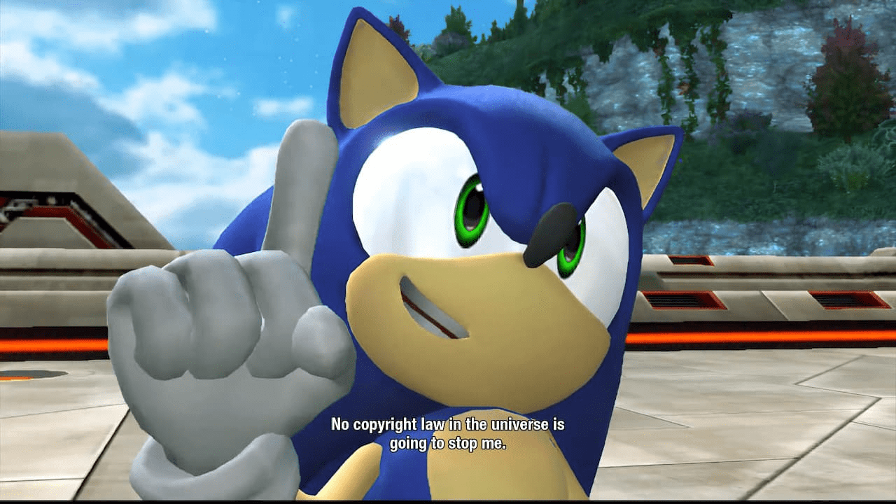 Sonic Colors Ultimate No copyright law in the universe Blank Template