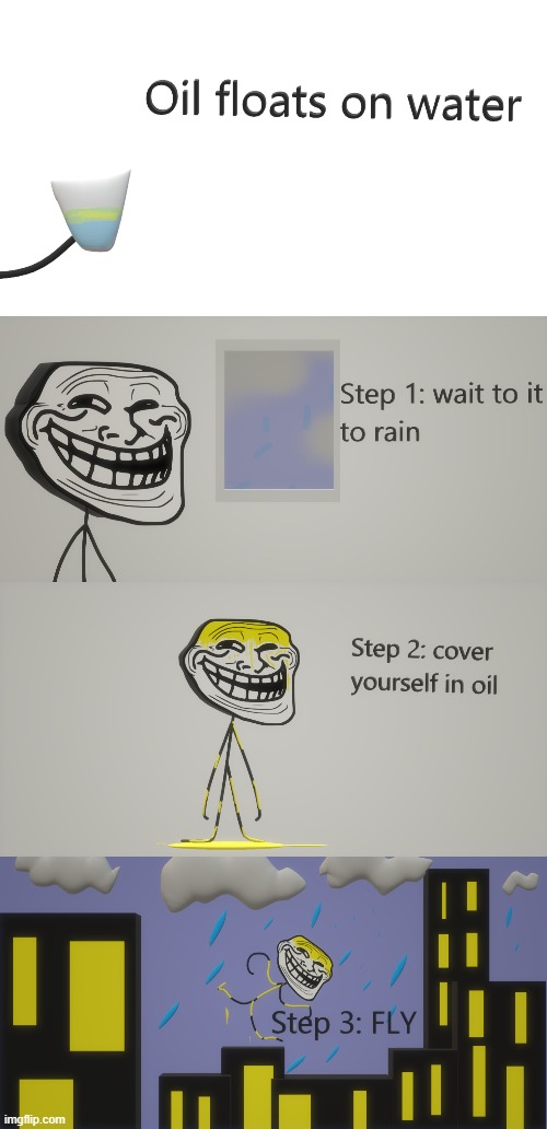 Cover yourself in oil 3D edition Imgflip