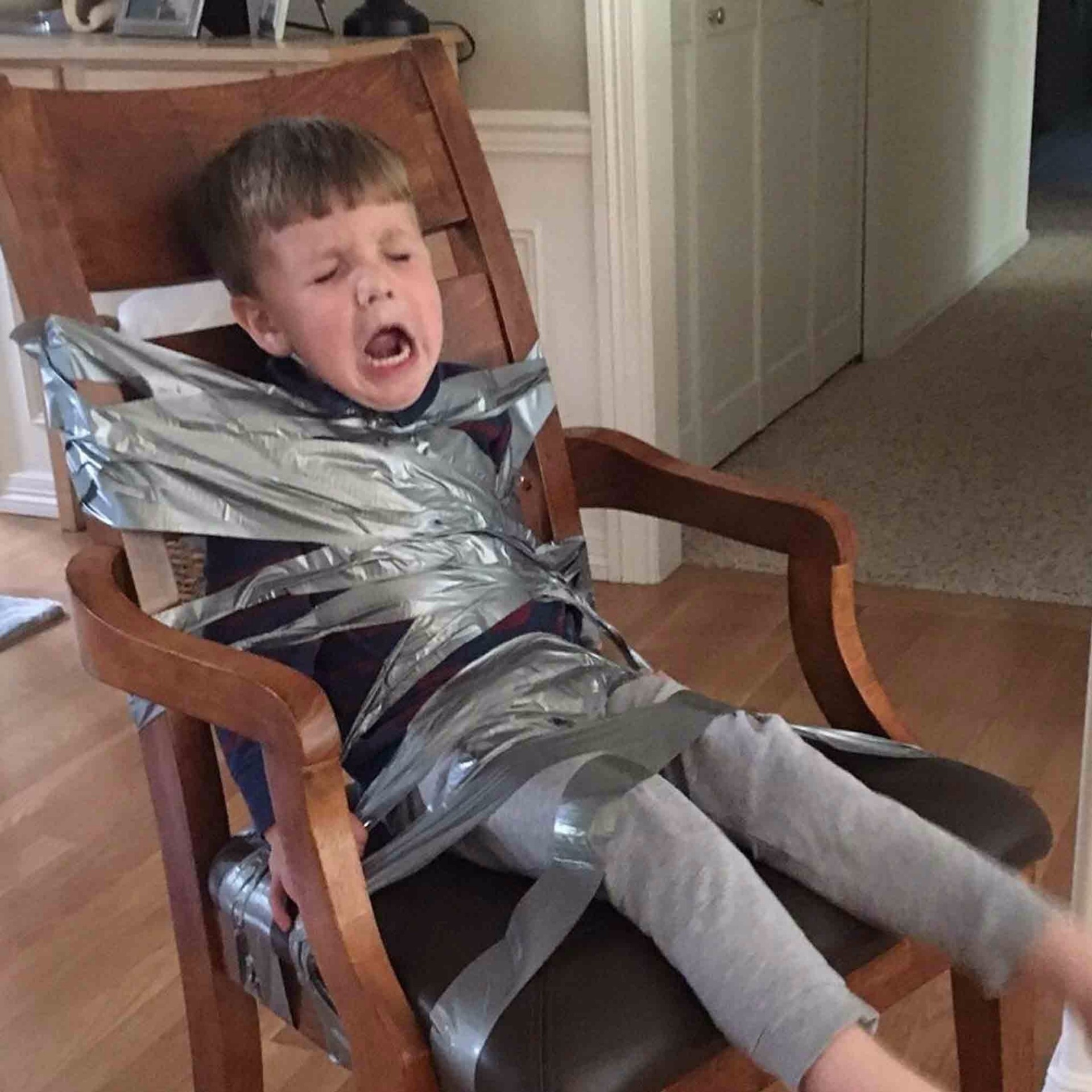 duct tape kid Blank Template Imgflip