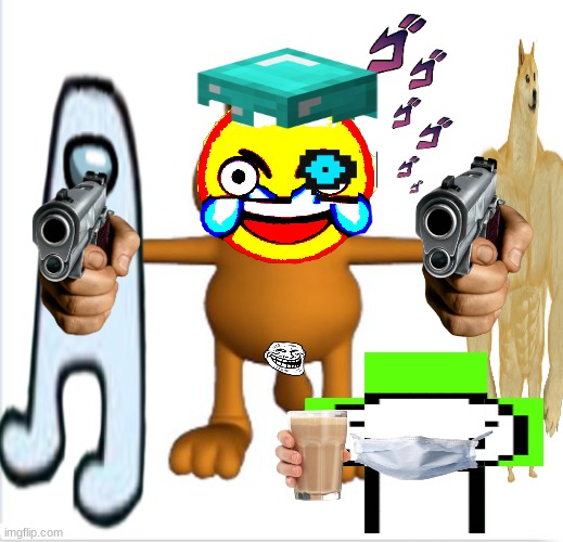 garfield tpose Imgflip