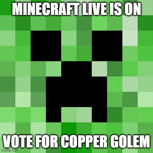 VOTE COPPER GOLEM Imgflip