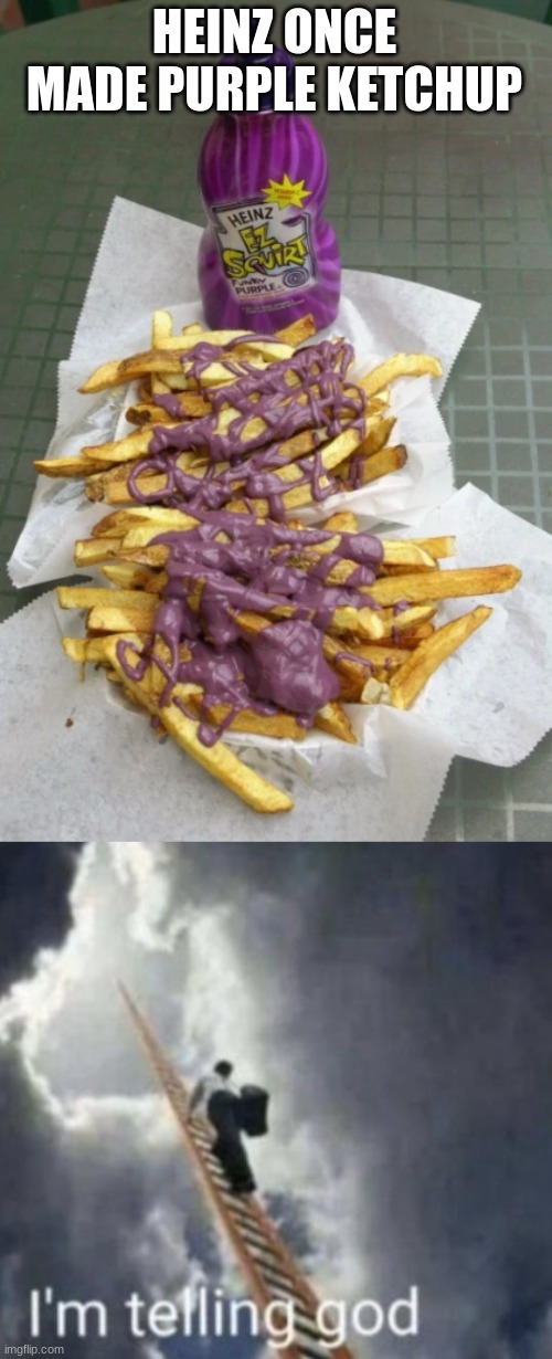 Purple ketchup Imgflip