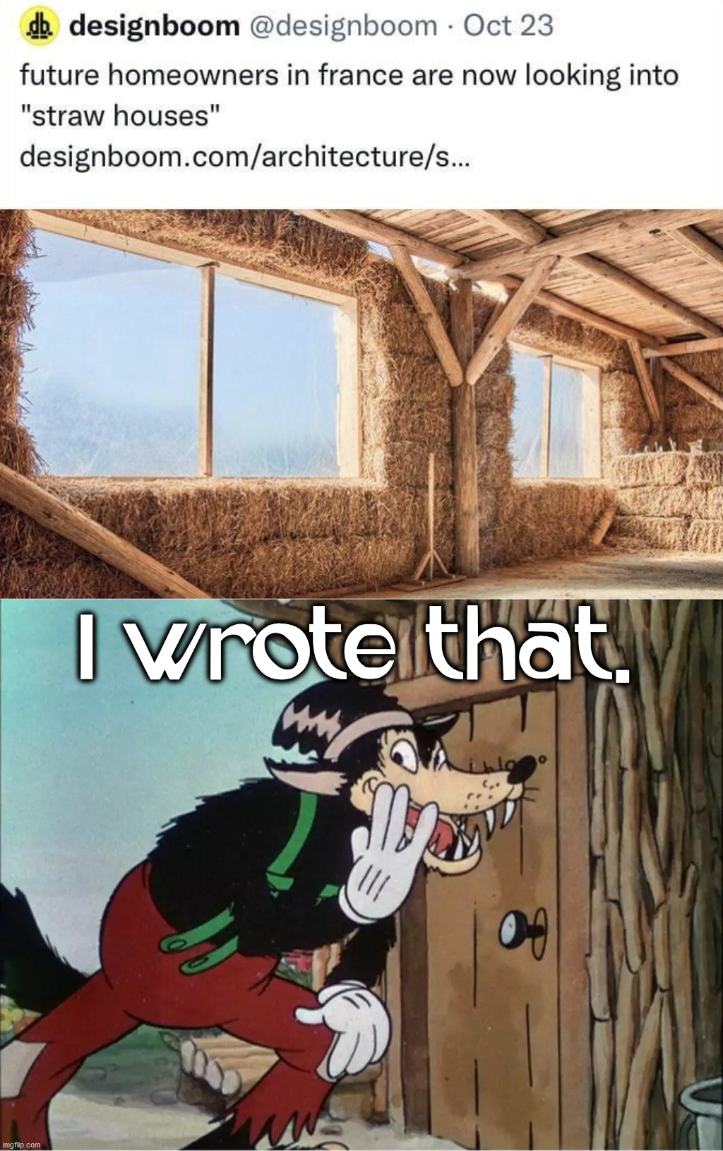 I will huff and puff. Imgflip