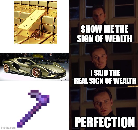 enchanted netherite hoe Imgflip