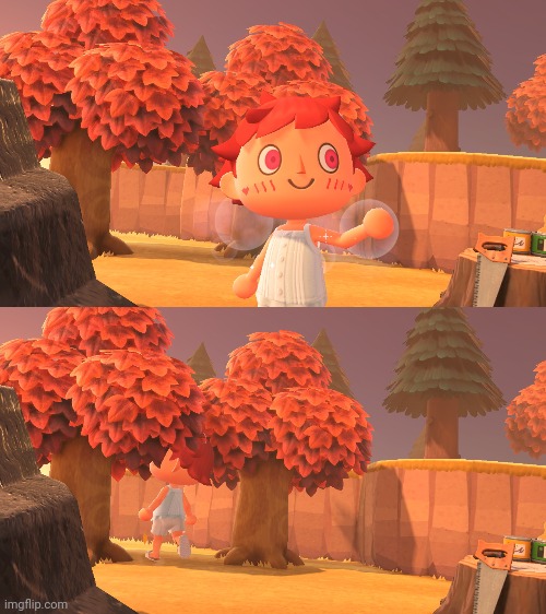 Skeletor Style ACNH Meme Blank Template Imgflip