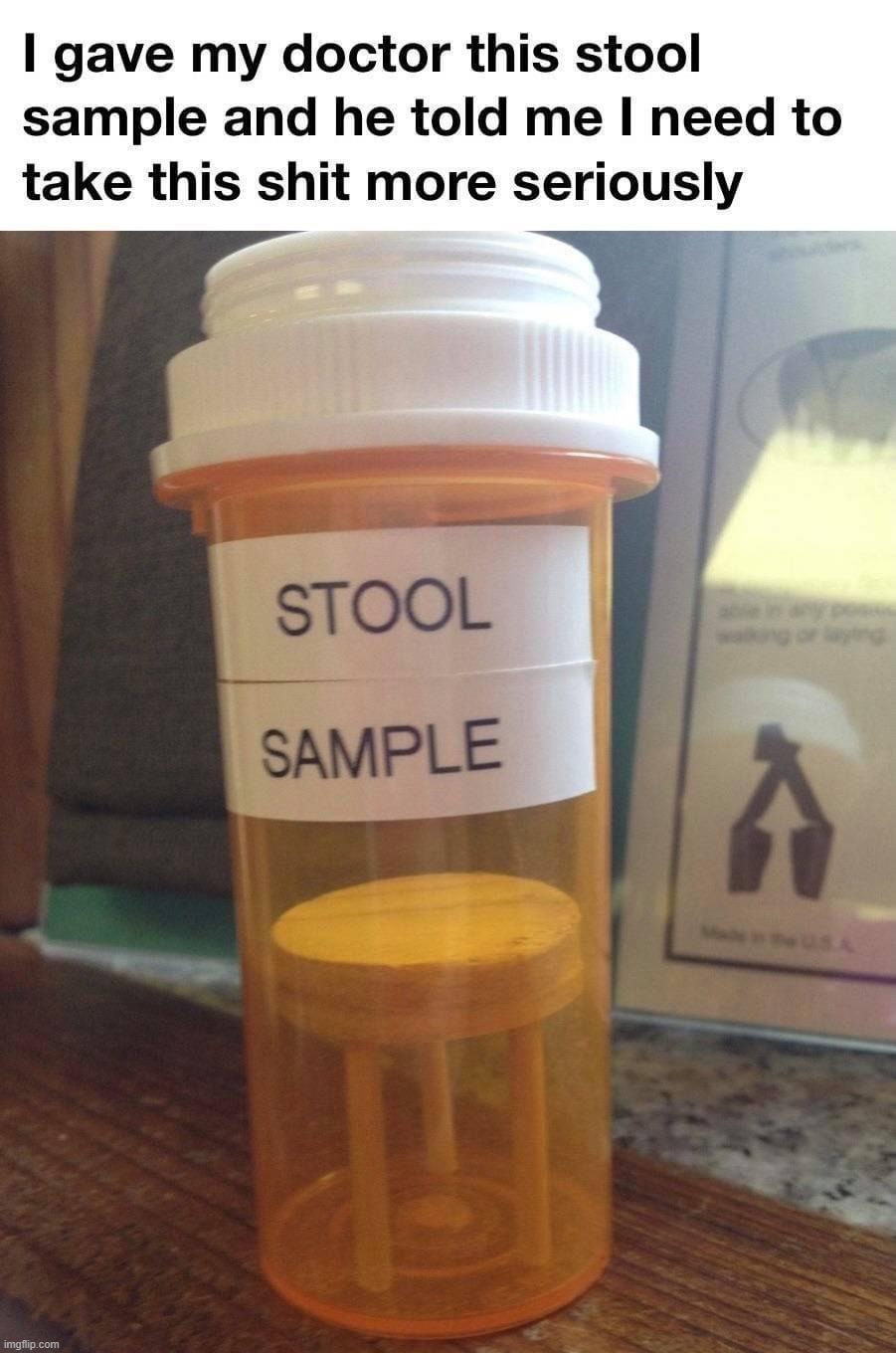 Image tagged in stool Imgflip