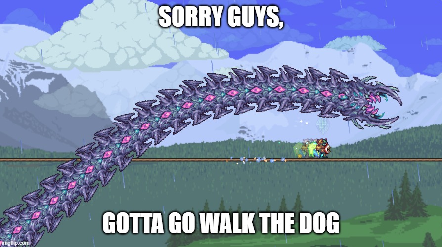 Only Calamity players will get this Imgflip