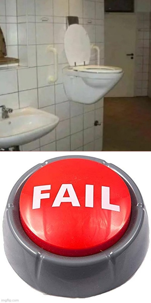 Toilet seat fail Imgflip