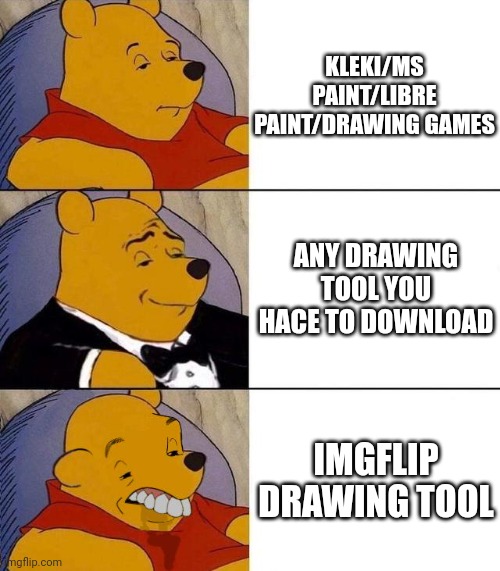 Well Libre Paint does have a functional bucket tool Imgflip